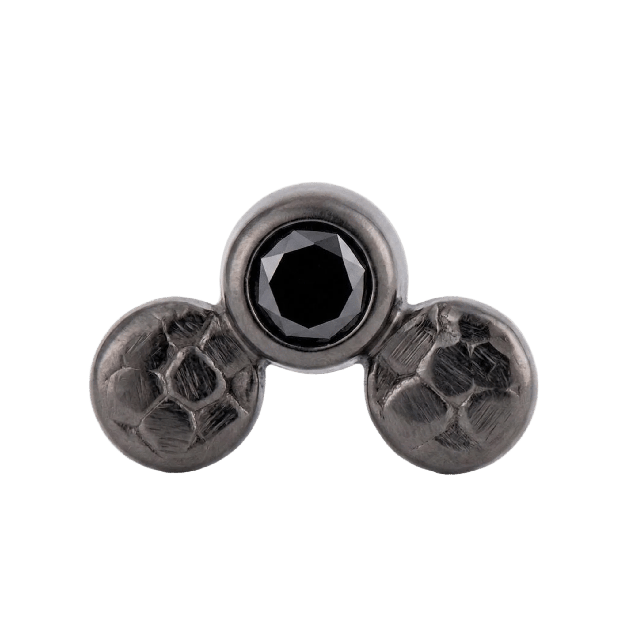 Trio - 14K Gold Threadless/Threaded - piercing - zone.com