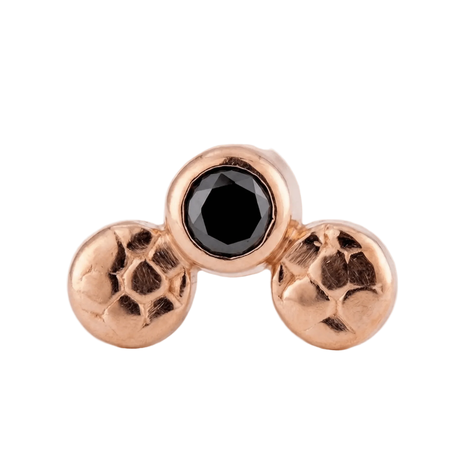 Trio - 14K Gold Threadless/Threaded