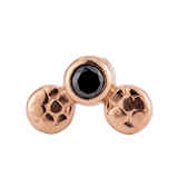Trio - 14K Gold Threadless/Threaded