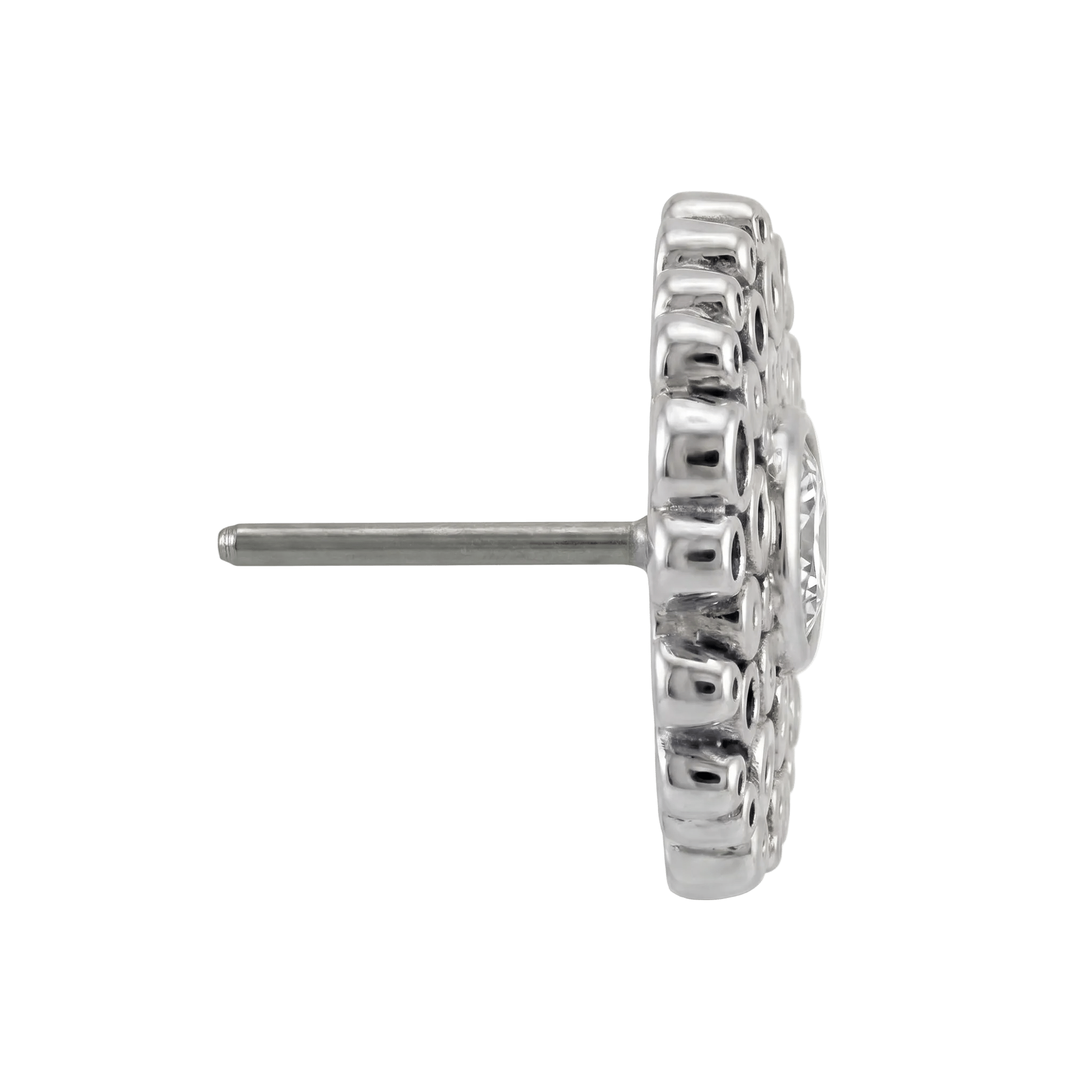 Trypo - 14K Gold Threadless/Threaded - piercing - zone.com