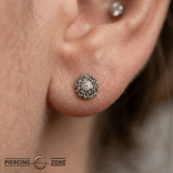 Trypo - 14K Gold Threadless/Threaded - piercing - zone.com