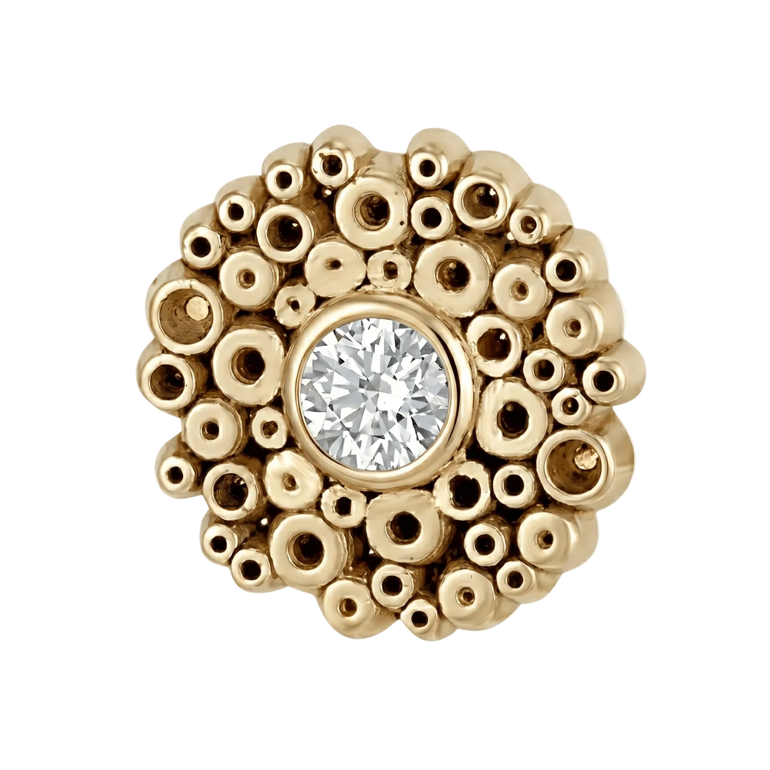 Trypo - 14K Gold Threadless/Threaded
