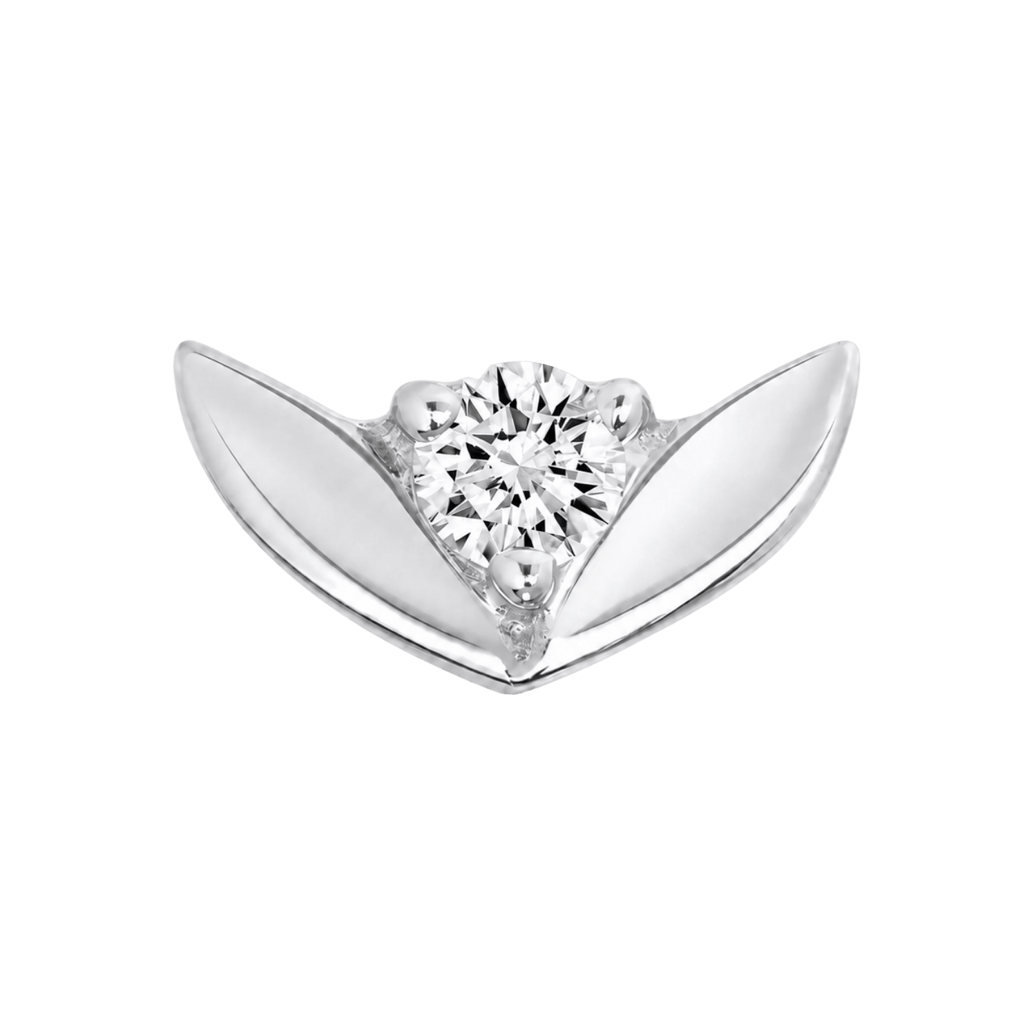 Tulip – 14K Gold Threadless/Threaded End - piercing-zone.com