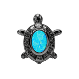 Turtle – 14K Gold Threadless/Threaded End