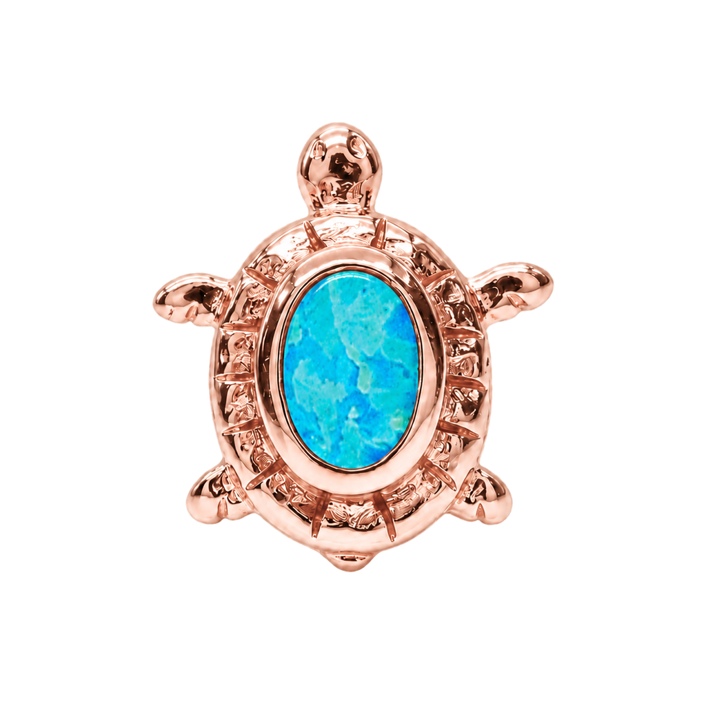 Turtle – 14K Gold Threadless/Threaded End