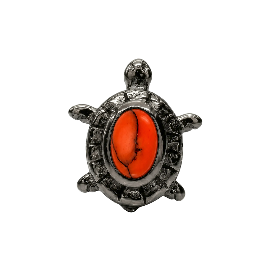 Turtle – 14K Gold Threadless/Threaded End