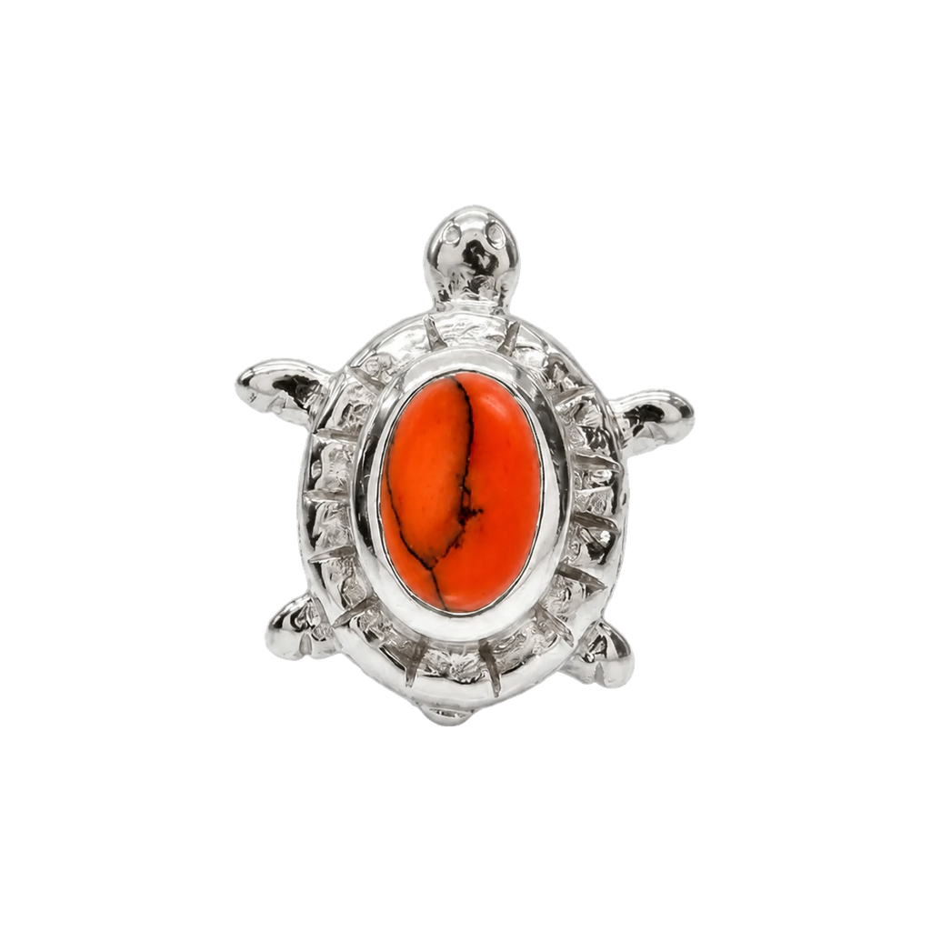 Turtle – 14K Gold Threadless/Threaded End