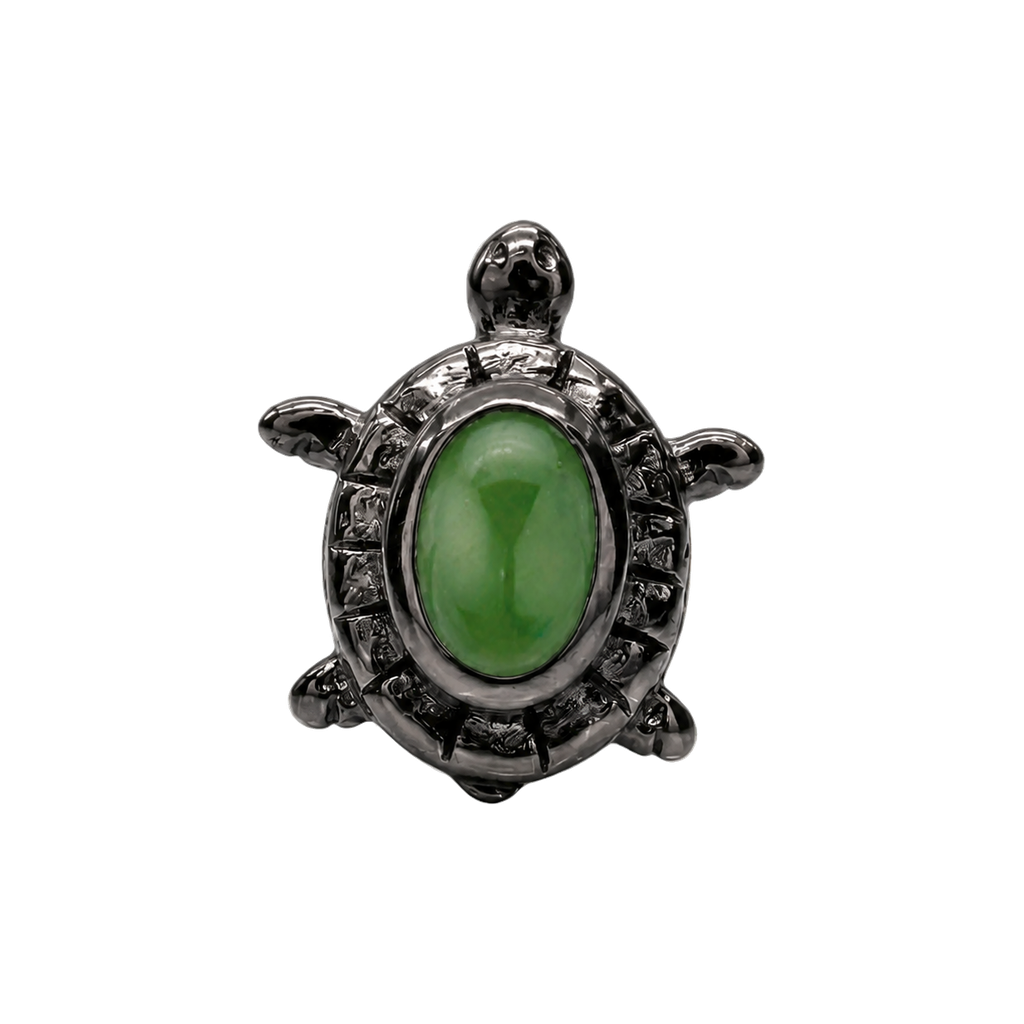 Turtle – 14K Gold Threadless/Threaded End