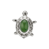 Turtle – 14K Gold Threadless/Threaded End