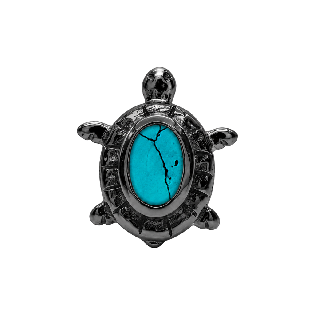 Turtle – 14K Gold Threadless/Threaded End