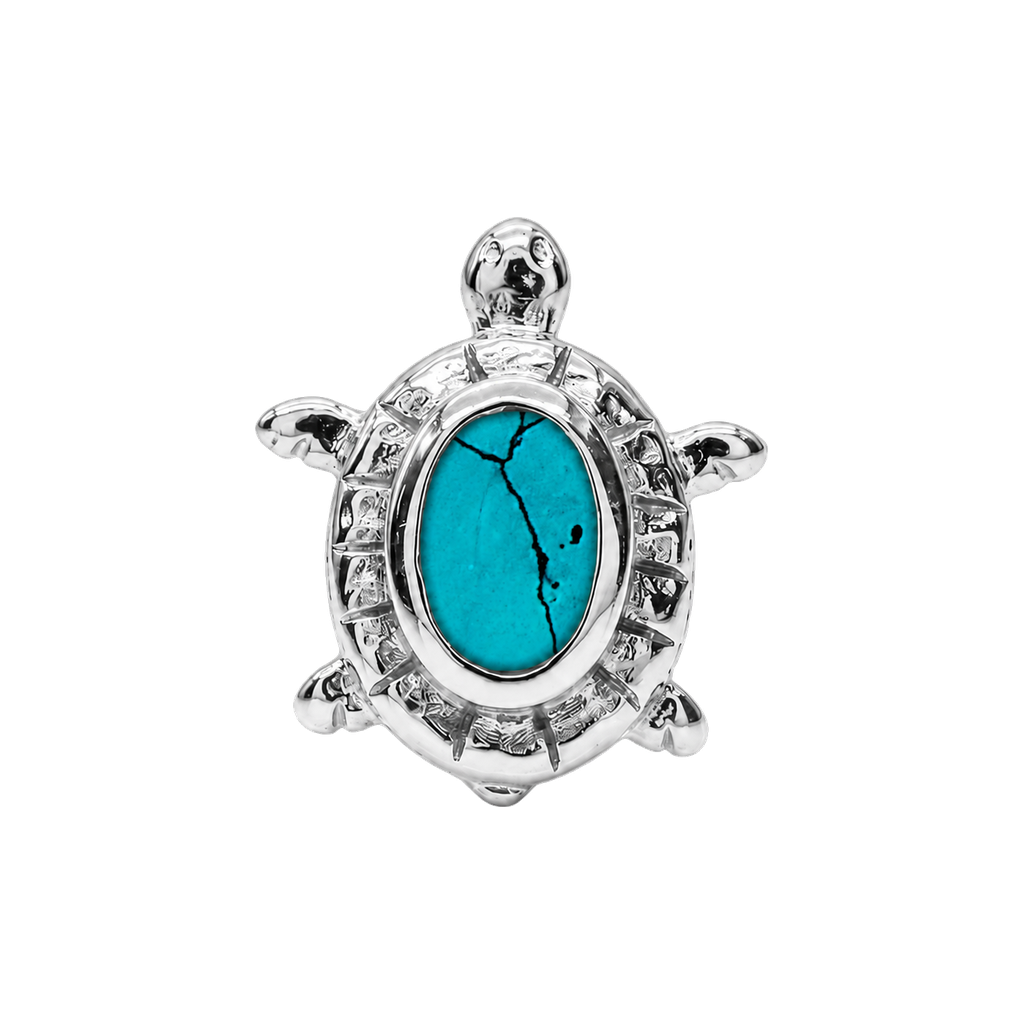 Turtle – 14K Gold Threadless/Threaded End