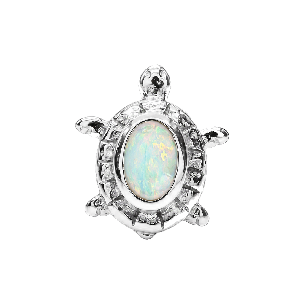 Turtle – 14K Gold Threadless/Threaded End