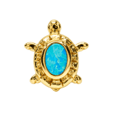 Turtle – 14K Gold Threadless/Threaded End - piercing-zone.com