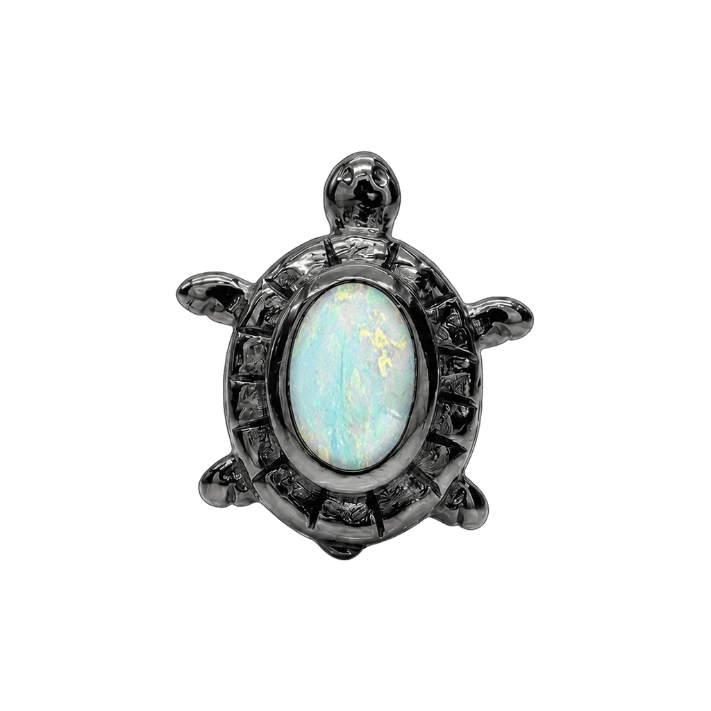 Turtle – 14K Gold Threadless/Threaded End - piercing-zone.com