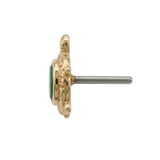 Turtle – 14K Gold Threadless/Threaded End - piercing - zone.com