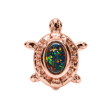 Turtle – 14K Gold Threadless/Threaded End - piercing-zone.com