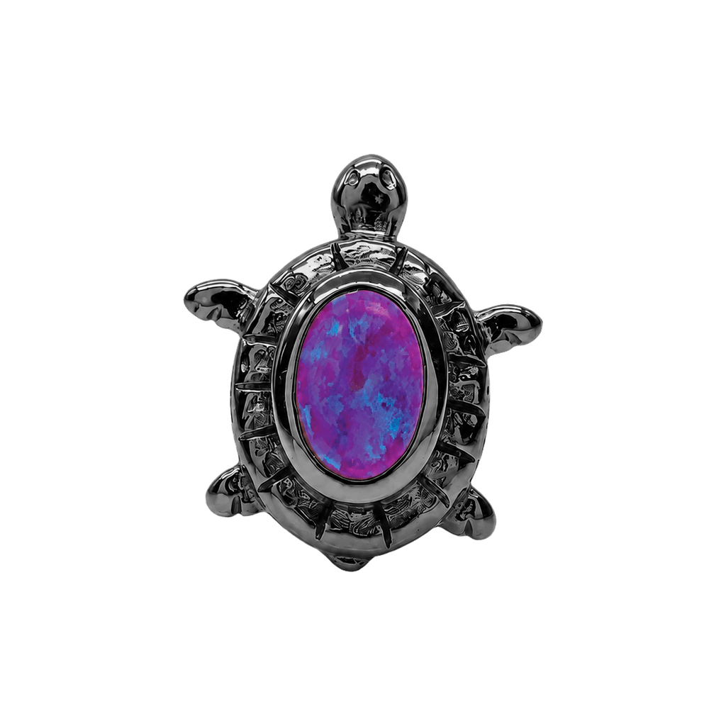 Turtle – 14K Gold Threadless/Threaded End - piercing-zone.com