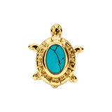 Turtle – 14K Gold Threadless/Threaded End - piercing-zone.com