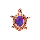 Turtle – 14K Gold Threadless/Threaded End - piercing-zone.com