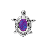 Turtle – 14K Gold Threadless/Threaded End - piercing-zone.com
