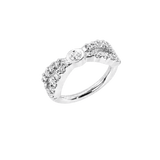 Tuxedo Seamless Ring – 14K Gold Precision-Set Gemline Design - piercing-zone.com