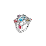 Twinkling Lights Clicker – 14K/18K Gold Gem Clicker Ring - piercing-zone.com
