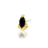 Uma – 14K Gold Gemstone Threadless End - piercing - zone.com