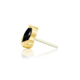 Uma – 14K Gold Gemstone Threadless End - piercing - zone.com