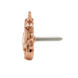 Unicorn – 14K Gold Threadless/Threaded End - piercing - zone.com
