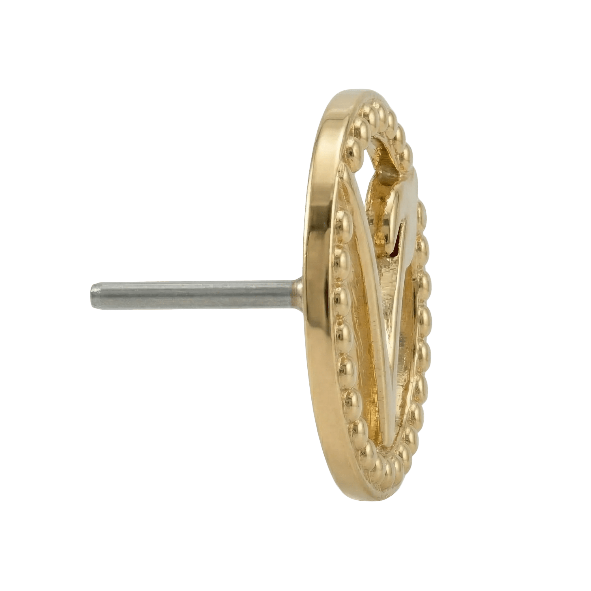 Vegan – 14K Gold Threadless/Threaded End - piercing - zone.com