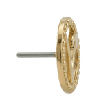Vegan – 14K Gold Threadless/Threaded End - piercing - zone.com