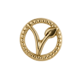 Vegan – 14K Gold Threadless/Threaded End - piercing - zone.com