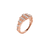 Veil Clicker - 14K/18K Gold Gem Clicker Ring - piercing-zone.com