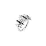 Venom Fangs Clicker - 14K/18K Gold Gem Clicker Ring - piercing-zone.com
