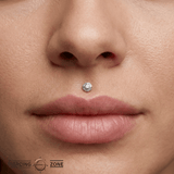 Veronika – 14K Gold Threadless/Threaded End - piercing - zone.com