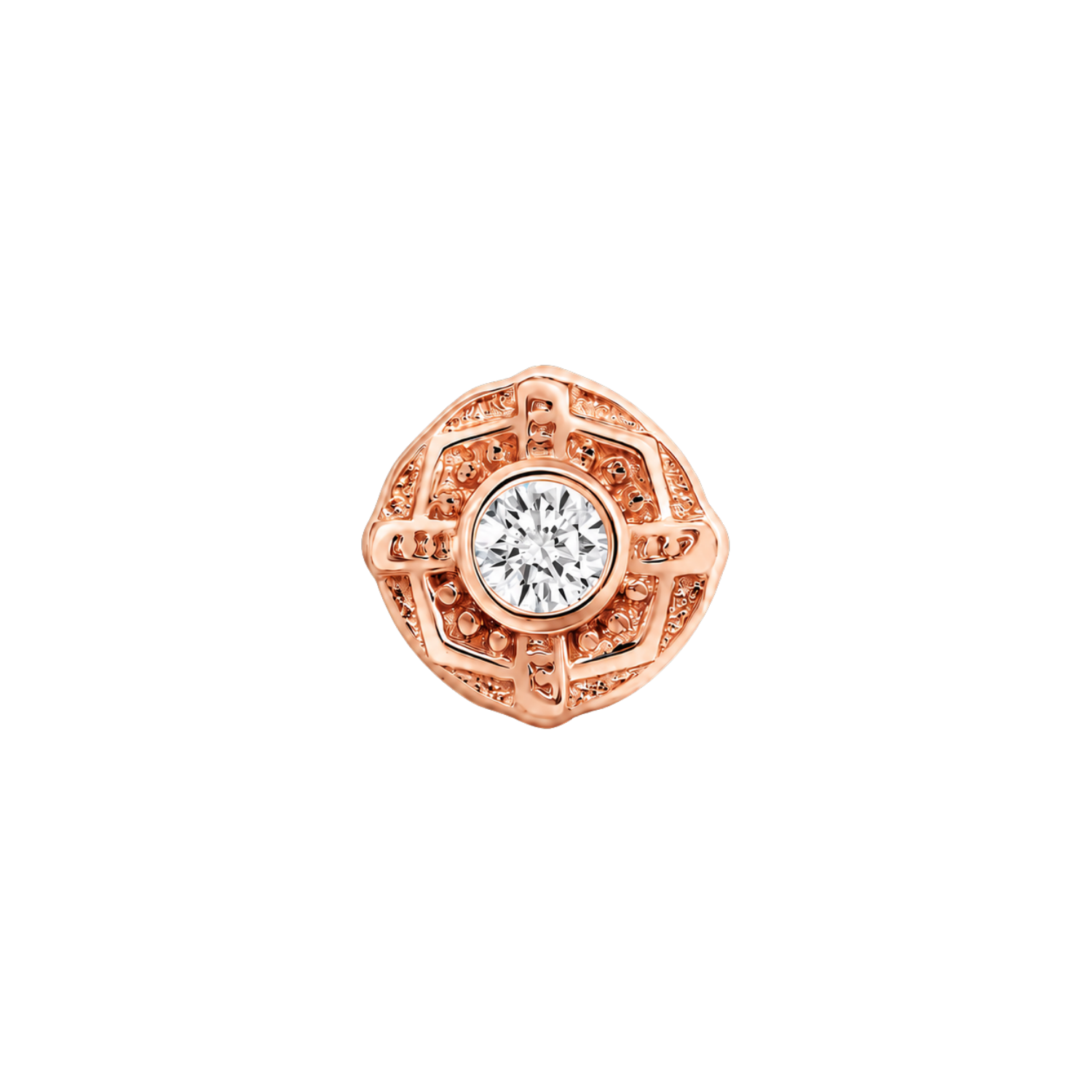 Veronika – 14K Gold Threadless/Threaded End