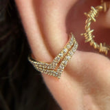 Vianna Clicker – 14K & 18K Gold - piercing - zone.com