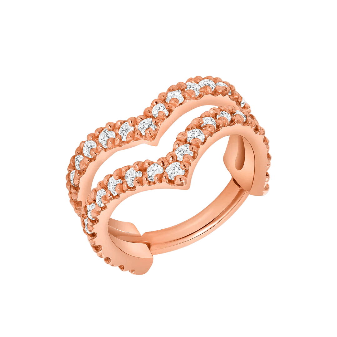 Vianna Clicker – 14K & 18K Gold - piercing - zone.com