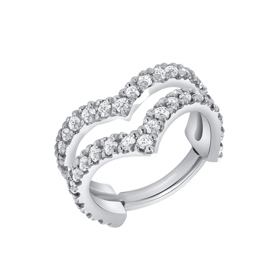 Vianna Clicker – 14K & 18K Gold - piercing - zone.com