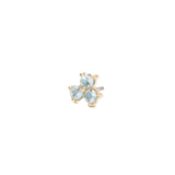 Vida – Birthstone Trio – 14K Gold Threadless End - piercing - zone.com