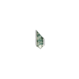 Vinyl – Moss Agate – 14K Gold Threadless End - piercing - zone.com