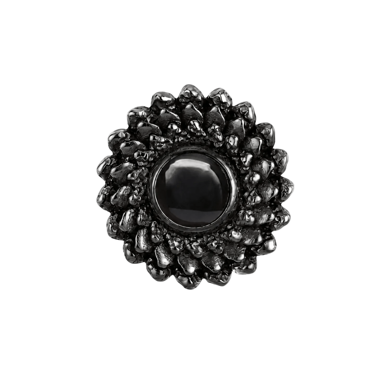 Vortex - 14K Gold Stone Threadless/Threaded End - piercing-zone.com