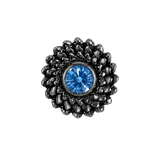 Vortex - 14K Gold Stone Threadless/Threaded End - piercing-zone.com