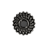 Vortex - 14K Gold Stone Threadless/Threaded End - piercing-zone.com