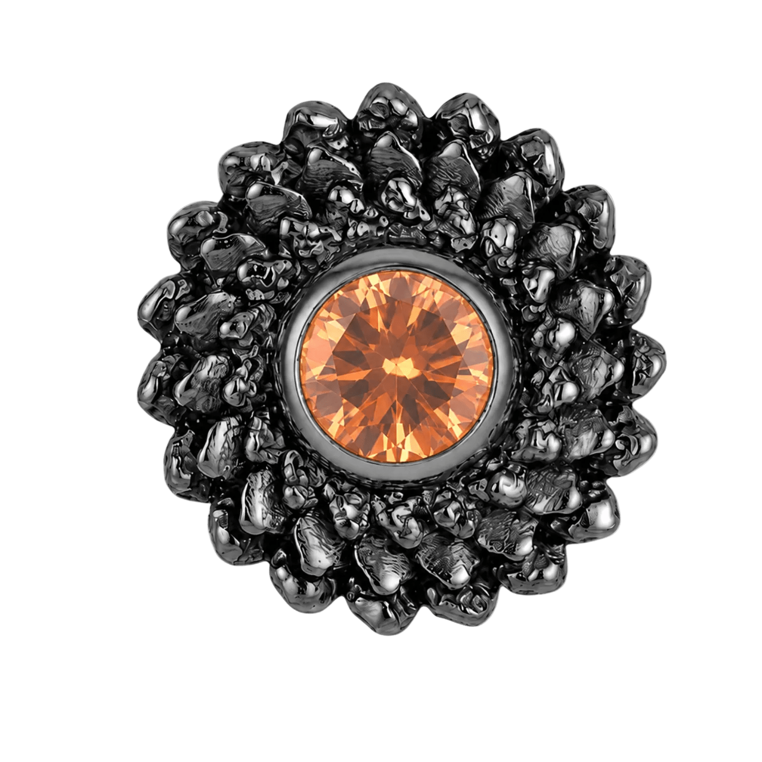 Vortex - 14K Gold Stone Threadless/Threaded End - piercing-zone.com