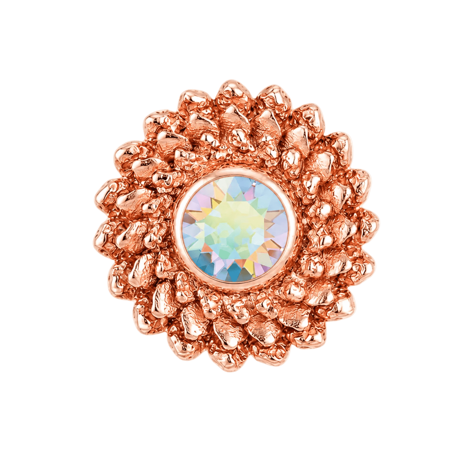 Vortex - 14K Gold Stone Threadless/Threaded End - piercing-zone.com