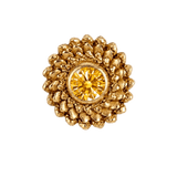 Vortex - 14K Gold Stone Threadless/Threaded End - piercing-zone.com