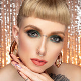SIMONE - CZ - SOLID 14KT GOLD CLICKER piercing-zone.com