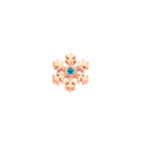 Wet Snowflake – 14K Gold Threadless/Threaded End