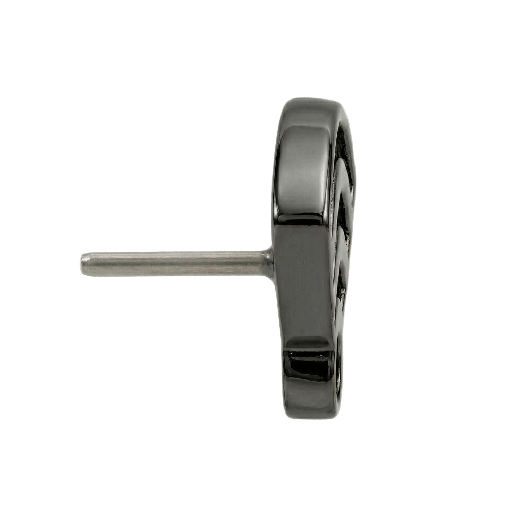 Wi - Fi Symbol – 14K Gold Threadless/Threaded End - piercing - zone.com